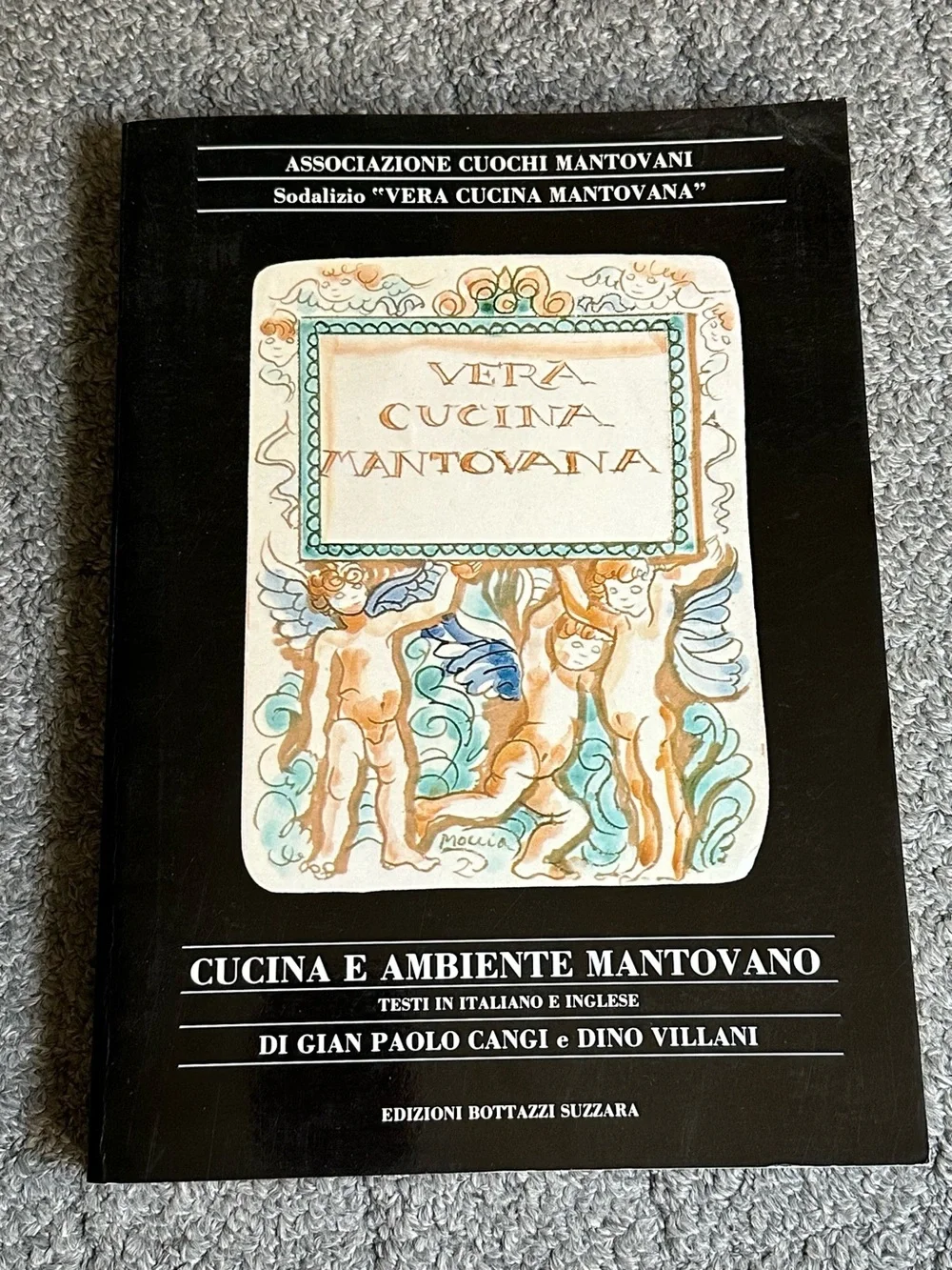 Vera Cucina Mantovana Ambiente Cookbook Recipes ITALIAN & ENGLISH Cangi Villani